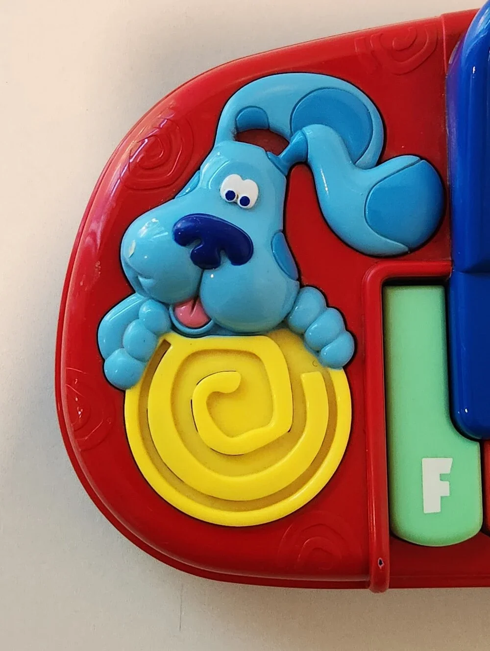 2000 Nick Jr. Blue’s Clues Note to Note Tickity-Tock Piano Tested Working